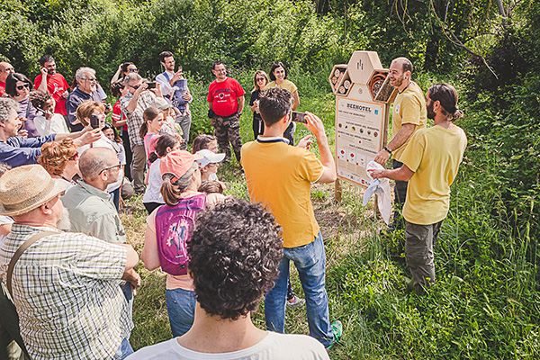 Il primo BEEHOTEL di Roma realizzato da BUONO