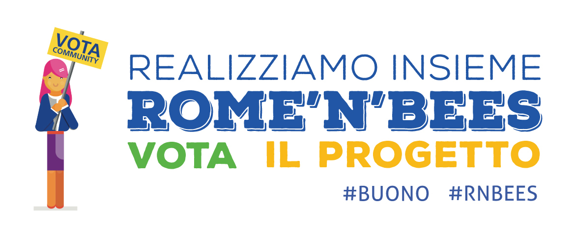 Vota Rome'N'Bees al Community Fund Aviva!