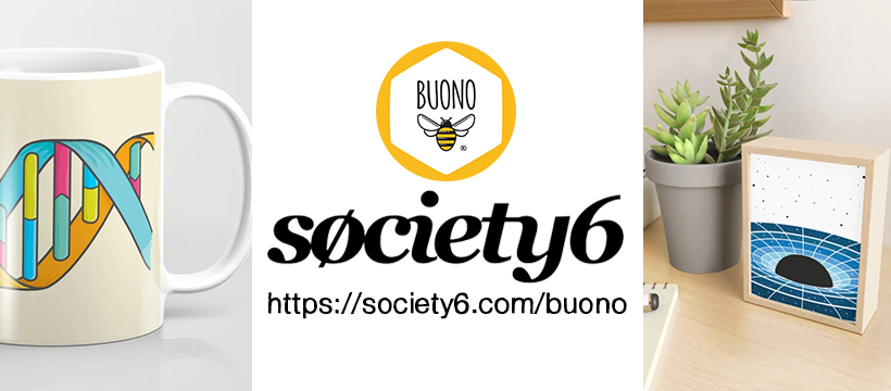 Dna design on BUONO's society6 